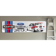 Martini Ford Escort RS Cosworth Garage/Workshop Banner